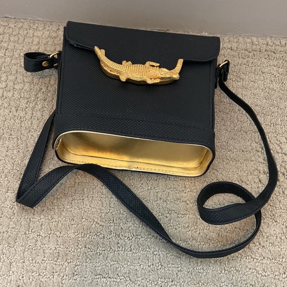 Vintage Tango Creations Shoulder Purse with gold plated Alligator clasp - Picture 3 of 3